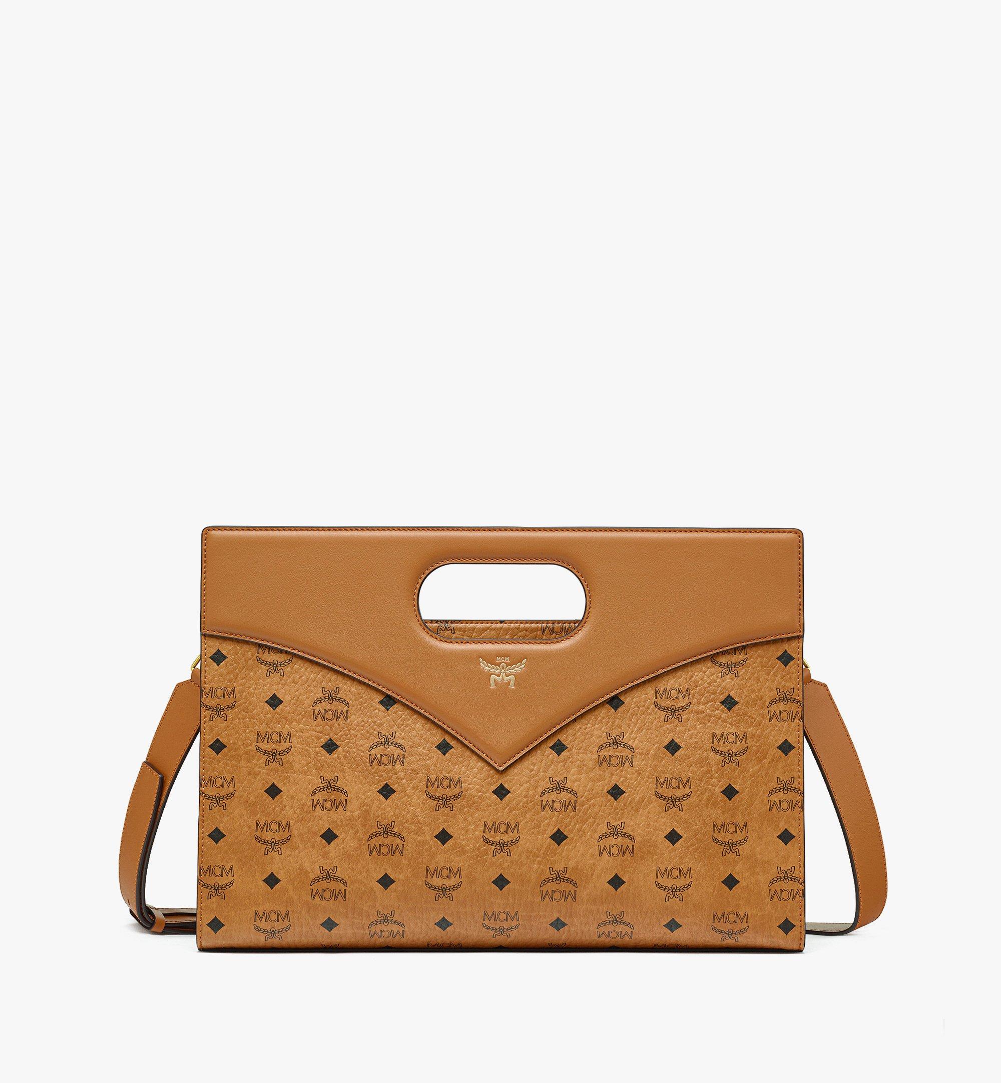 MCM バッグ　2点set MCM Backpack Leather Gray x Black Silver Studs Overall